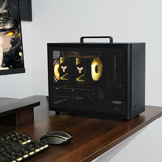 ASUS I5 14600KF/RTX5070/RTX5060TI/5050/13400F mini ITX desktop assembly computer host e-sports game design rendering live broadcast DIY complete machine with one丨12400F丨RTX3050