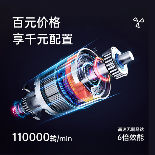 ZhuiMai High Speed Leafless Hair Dryer Home Silent Negative Ion Dormitory High Power Hair Dryer Constant Temperature Does Not Hurt Hair Hair Dryer Quick Dry Hair Care 95% People’s Choice Rose Red + Free Stand