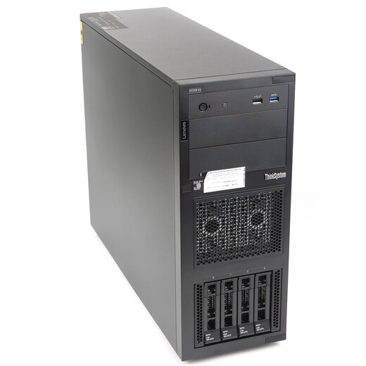 Lenovo (Lenovo) Thinksystem ST258 v3 serveur tour 4U de classe entreprise hôte Xeon E-2488 huit cœurs 3,2-5,6 GHz 64 Go de mémoire 丨2 1,92 T SSD de classe entreprise 丨 RAID1