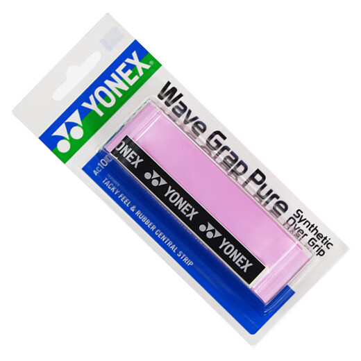 YONEX尤尼克斯羽毛球手胶龙骨胶防滑吸汗带单条装AC-108WEX法国红