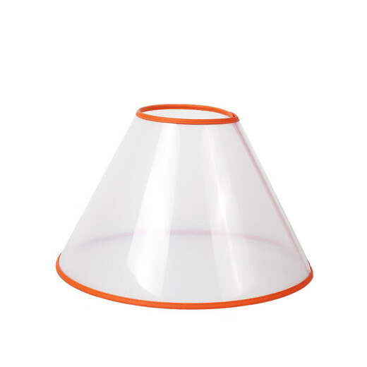 Pet Elizabethan collar cat and dog collar waterproof headgear extended neck collar collar anti-licking and anti-biting protection ring No. 6 single pack