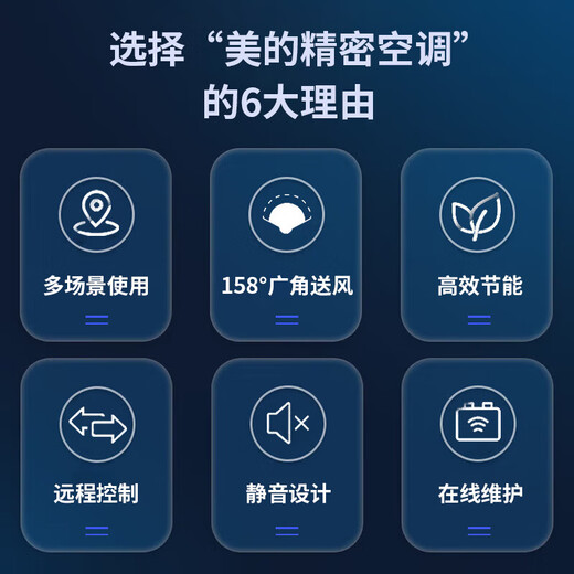 Midea precision air conditioner cabinet machine, dedicated air conditioner for precision base station computer room, operates 24 hours a day, central air conditioner (bare metal does not include installation) 3 HP, first-level energy efficiency constant temperature base station - bare metal