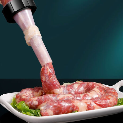 Qinkai Sausage Machine Household Casing Stuffing Sausage Can Sausage Enema Artifact Sausage Machine Sausage Making Machine Sausage Making Tools Sausage Enema Upgraded Hand Push Sausage Enema