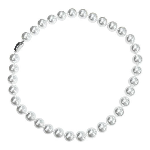 Ni Ni's same classic white Australian white pearl necklace high-end light luxury sweater 12mm pearls/approx. 45cm
