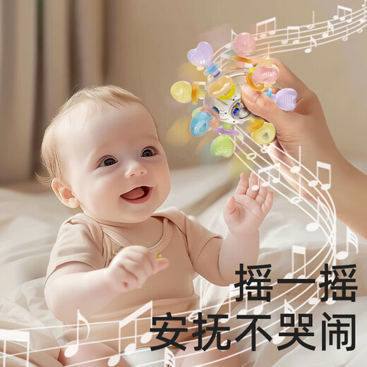 Manhattan hand ball baby toy silicone chewable teether for babies 3 to 6 months old, 0 to 1 years old, Manhattan hand ball teether