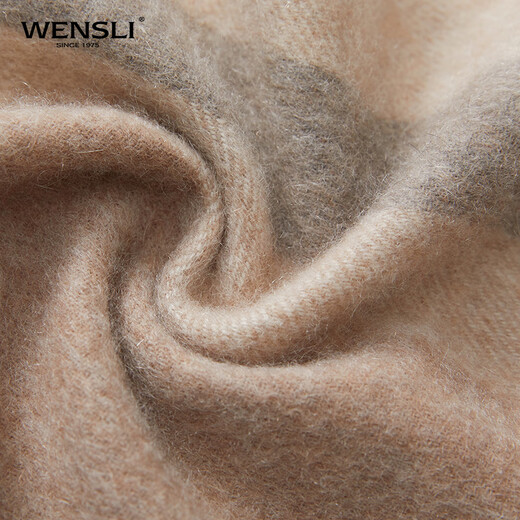 Wanshili cashmere scarf women's winter shawl warm thickened scarf to send girlfriend mother birthday gift box autumn half