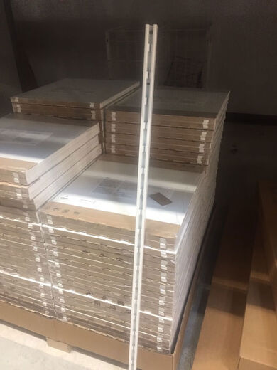 Yinghuan Purchasing Boaksai Wall Hanging Strip Shelving Unit Pendant Cross Bar Spot 82 Clothes Hanging Rod 80 cm