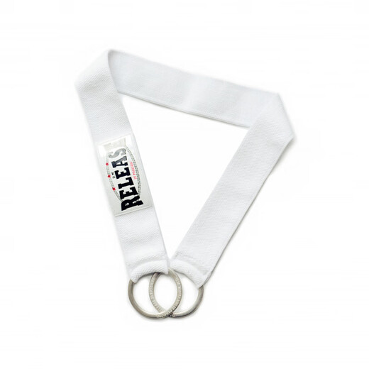 DMD.M Men's Underwear Men's Ring Sexy Stretch Lift Metal Ring Thong Low Waist Youth Hollow Fun White_Double Iron Ring M_Weight 100-115Jin Jin is equal to 0.5 kg