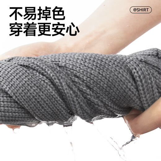 Pull back Japanese style lazy style solid color Henry collar sweater men's winter loose casual sweater tops youth jacket trend apricot (solid color) M /165 (weight 90-120Jin Jin equals 0.5 kg)