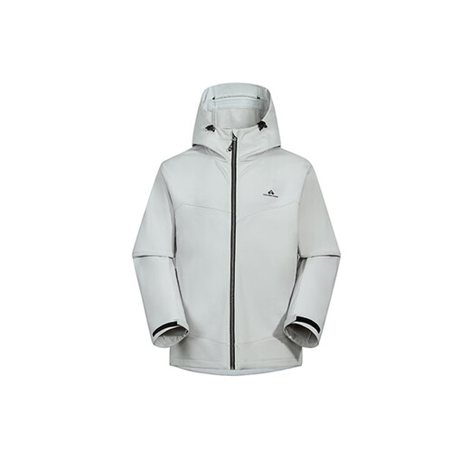 Pathfinder Seal Soft Shell Jacket Men's Windproof and Waterproof Outdoor Travel Mountaineering Jacket Men's Autumn and Winter Velvet Jacket Casual Jacket