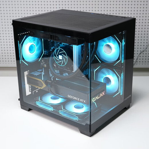 AMD Ryzen 5700X 9600X host 5070/5060TI/5060 graphics card Delta mobile live game e-sports desktop computer DIY assembly machine sea view room complete machine configuration two R5 7500F/9060XT