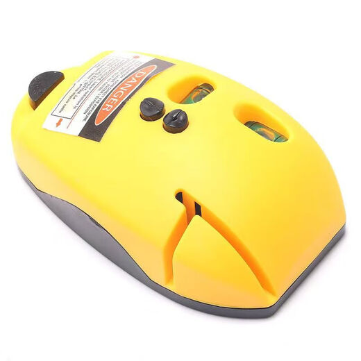 Instrumento láser horizontal nivel láser regla horizontal cuatro en uno la regla láser puede girar con trípode horizontal y vertical de alta precisión amarillo