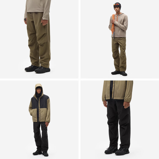 蕉内氧气505Proof男士三防阔腿机能裤户外徒步伞兵裤男长裤子秋冬新款