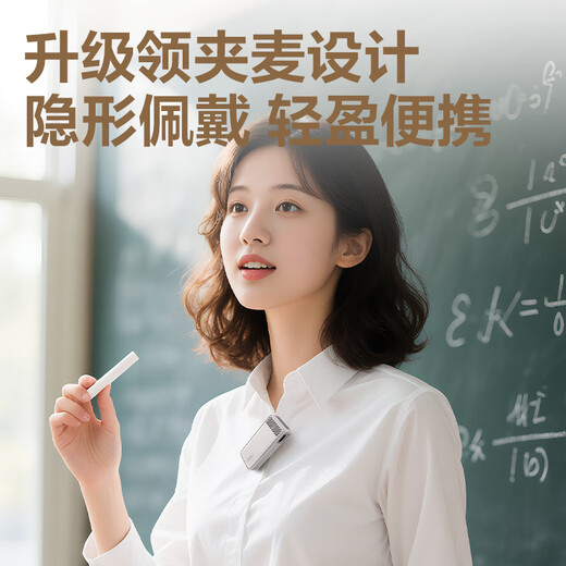 Deli (deli) 13W Wireless Lavalier Bee Loudspeaker Bluetooth Speaker Audio Anti-Howling U Disk Speaker Microphone Guide Outdoor Lecture Upgrade Teacher Birthday Gift