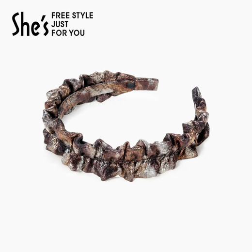 She s Akiko Barbie Overture Maillard High Skull Headband Pressed Hair Headband Hairpin Clip Hair Accessories Birthday Gift for Women Gold K0