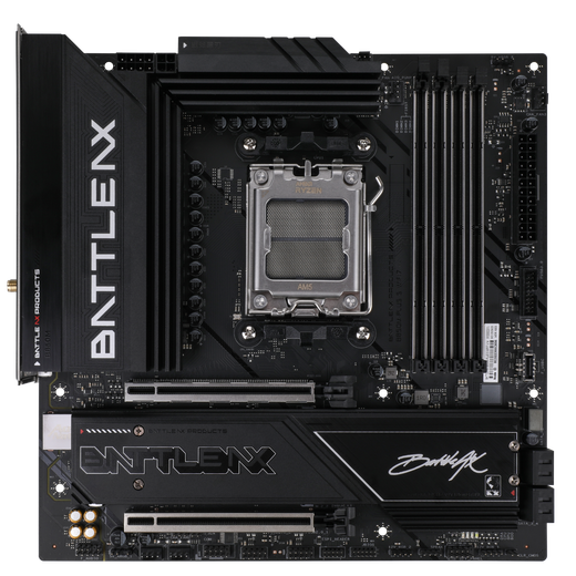 Colorful BATTLE-AX B850M-PLUS S WIFI7 V14 Super Black Blade motherboard supports CPU 7800X3D/9800X3D/9700X (AMD B850/ AM5)