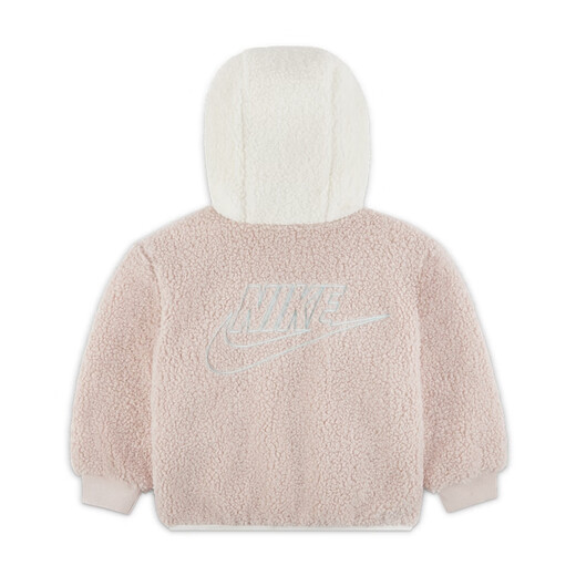 NIKE baby knitted imitation sherpa jacket winter boys soft baby layered jacket NIKE IQ9936