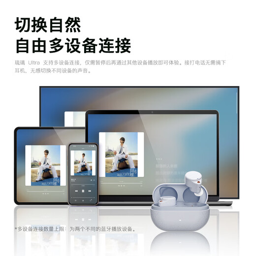 Sand in Weak Water Big New Product Liuli Ultra Wireless Bluetooth Headphones Liuli