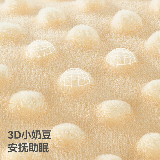 Betis baby quilt autumn and winter children's constant temperature cotton bean quilt kindergarten nap quilt thickened Little Lion 120x150cm