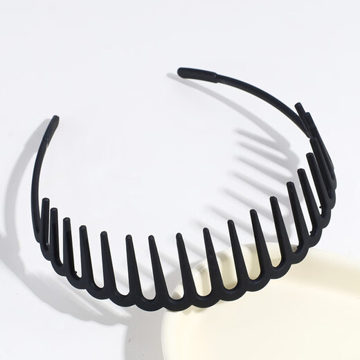 Banzheni hairband, face cleansing headband, non-slip toothed hairpin, men's back hair, oily head, short hair headband, broken hair organizer