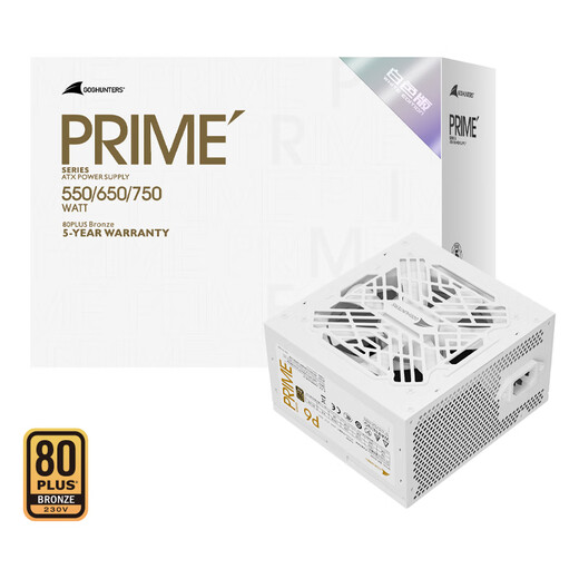 长城（Great Wall）额定650W P6白色铜牌直出线电源（单路12V电流高达54A/DC-DC/多重保护/12CM风扇/支持5060TI）