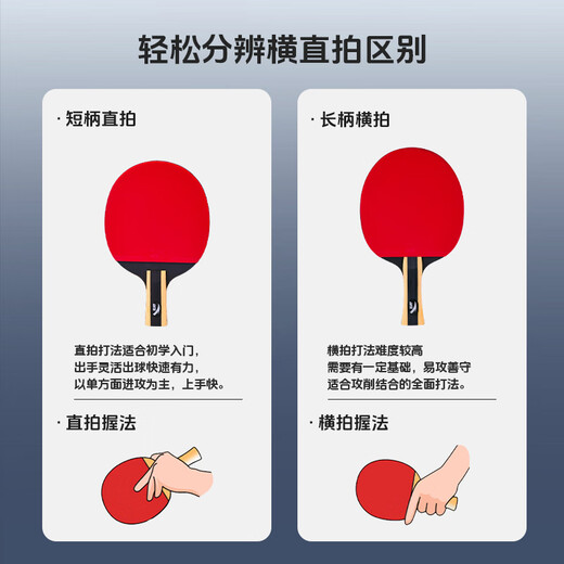 Горизонтальная и вертикальная двойная ракетка Anta (быстросъемный Jingcang + 8 мячей + сумка для ракеток), ракетка для настольного тенниса, развлекательная горизонтальная и вертикальная ракетка