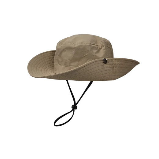 Nanmuxiong Children's Fisherman Hat Outdoor Mountaineering Hat New Parent-Child Male and Female Big Children Quick-Dry Hiking Camping Sun Protection Sun Hat Hat Khaki
