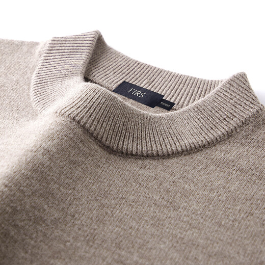 Shanshan Heavy Thick Autumn and Winter Men's Sheep Wool Long Sleeve Casual Daily Half Turtle Neck Morandi Warm Sweater