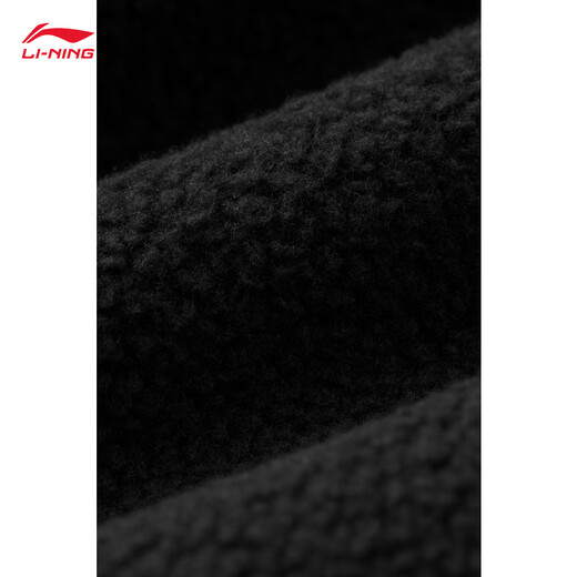 Li Ning sweatpants men's 2025 autumn and winter velvet new sports life series retro versatile sweatpants AKLVJ31