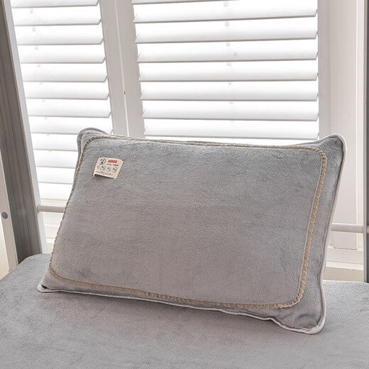 Winter double-sided milk velvet three-piece set, thickened and warm student dormitory sheets and quilt cover, anti-static and lint-free, haze gray, extremely warm, anti-static, lint-free, 1.2m bed sheet style three-piece set, quilt cover 150*200cm