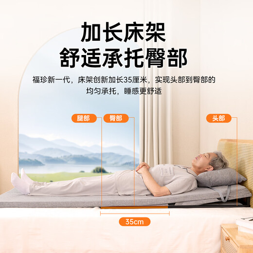 Fuzhen Electric Nursing Mattress Back Lifter Home Stand-Up Assistant Patient Lift Pad LH-DHC-1