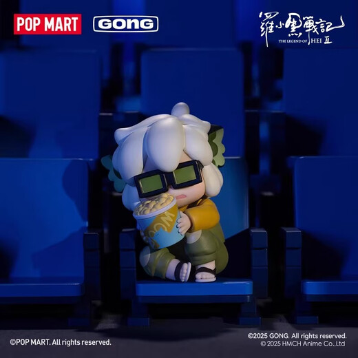 POP MART Genuine in stock Luo Xiaohei Zhanji 2 Character Daily Series Figures Blind Box Trendy Toy Gift Brand New and Unopened Luo Xiaohei Zhanji 2 Character Daily Series