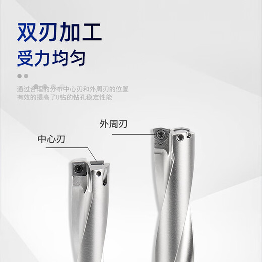 ZOTOU drill fast drill CNC lathe violent drill CNC machining center water outlet WC/SP water jet drill 5 times diameter (SP) 5 times 20.5-25.5-shank 25