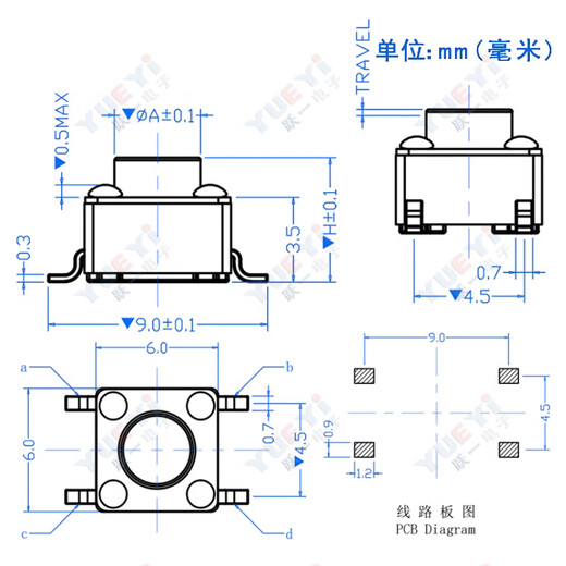 Easy to open 6*6*14H (400 pieces/tray)