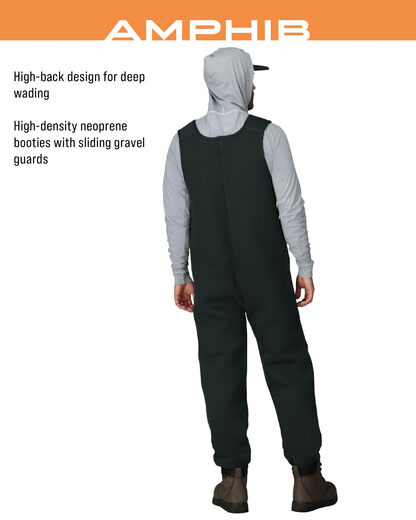 FROGG TOGGS Men's Waterproof Fishing Chest High Wading Pants Forest Green L