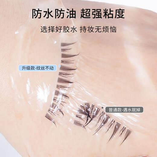 Beauty Words waterproof quick-drying false eyelash glue natural and long-lasting eyelash styling is not easy to fall off transparent traceless glue invisible MF8640