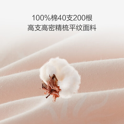 SOMERELLE quilt 100% cotton summer cool quilt INVISTA seven-hole fiber air-conditioning quilt winter quilt thickened core winter quilt Xuanya pink-winter quilt 200*230cm [antibacterial and zero-allergenic safety]
