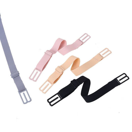 Underwear anti-slip straps bra invisible anti-run anti-slip shoulder straps bra shoulder straps slipping artifact to prevent falling off anti-falling straps adjustable length ordinary style 3 pack skin color