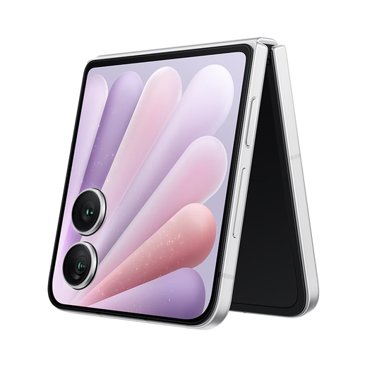 Honor magic vflip2 folding screen mobile phone National subsidy Honor Magic V Flip2 Honor small folding moon shadow white 12GB+512GB official standard configuration