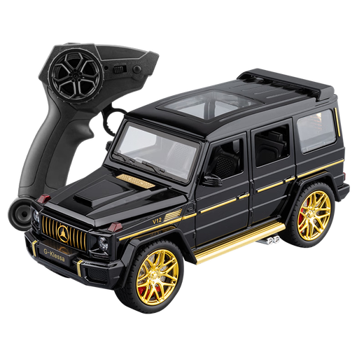 Kawei Daben G63 alloy car model children's remote control car toy boy simulation off-road vehicle model collection ornaments black gold