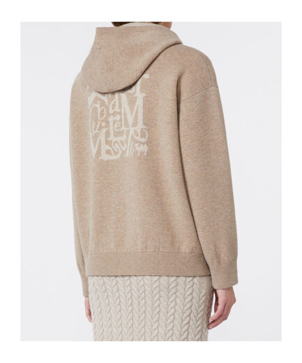 MAX MARA 25FW Wool and Cashmere Hooded Cardigan Women Picture Color 9346035306 20 | S New4