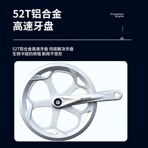 HITO Germany 20/22-inch folding bicycle 451 wheels ultra-light parent-child variable-speed bicycle for adults, titanium white 20 inches - spoked wheels 20 inches