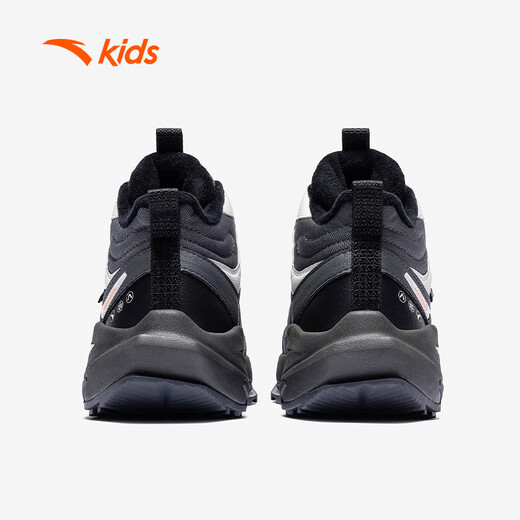 Anta children's men's and large children's cotton shoes winter warm outdoor two-cotton high-top knob children's shoes 312546915