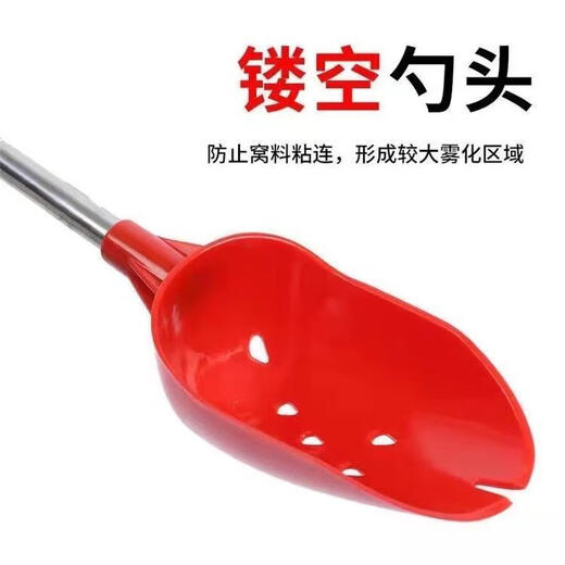 Chaosihui mini stainless steel telescopic nesting spoon curved spoon bait throwing rod adjuster long range portable bait throwing bait throwing detachable one pack