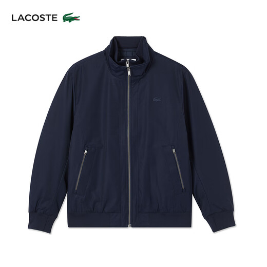 LACOSTE French Crocodile Men's 25 Autumn New Harrington Jacket Cotton Jacket|BH2523 166/Navy Blue M 50