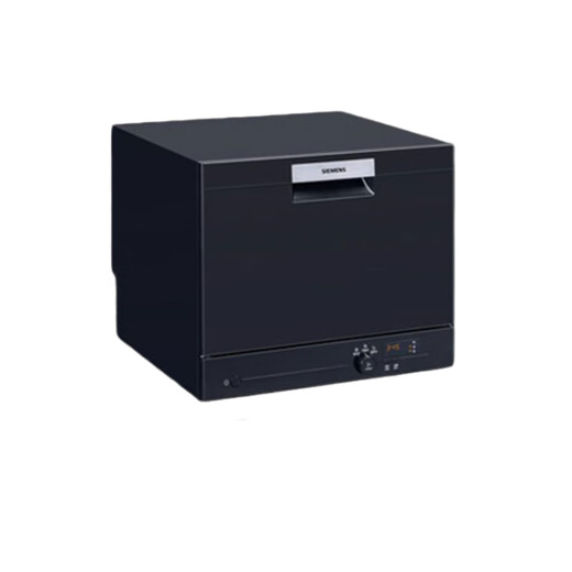 SIEMENS/SK23E610TI 6 sets of desktop built-in dishwasher fully automatic black