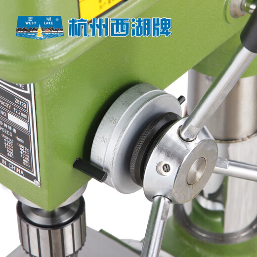 Xihu authentic Hangzhou desktop industrial bench drill heavy-duty drilling machine high precision 16mm 20mm z516 z4120 Hangzhou Xihu brand Z406C/three-phase 380V small