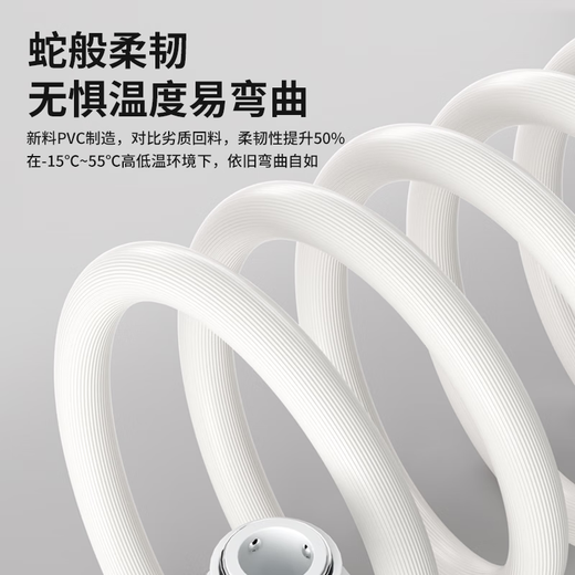 Jingmi Preferred National Subsidy 15% Washing Machine Water Inlet Pipe Extended Drum Fully Automatic Universal Joint Hose Accessories 1 Meter