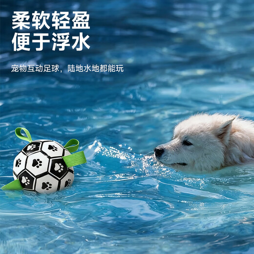 Huanpet.com Pet Dog Toy Football Bite-resistant Molar Ball Puppy Border Collie Bichon Golden Retriever Large Self-Playing Boredom Relief Artifact