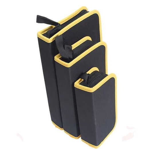 FANCYCHIC multifunctional tool bag, electrician's handbag, hardware repair clutch bag, portable hard board small tool bag, small size 205*100*45mm